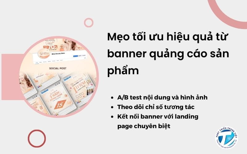 Mẹo tối ưu hiệu quả từ banner quảng cáo sản phẩm